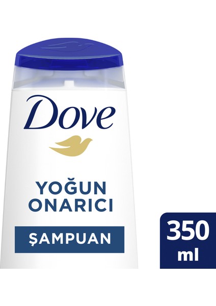Dove Saç Bakım Şampuanı Yoğun Onarıcı Yıpranmış Saçlar İçin 350 ml