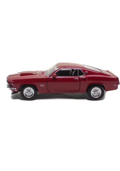 1:24 Ölçek Metal 1969 Ford Mustang Boss 429 Kırmızı 19CM