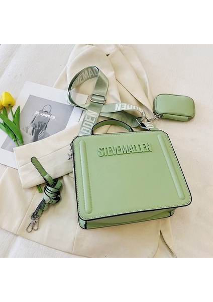 Moda Bayan Çanta Batı Tarzı Küçük Kare Taşınabilir Crossbody (Yurt Dışından)