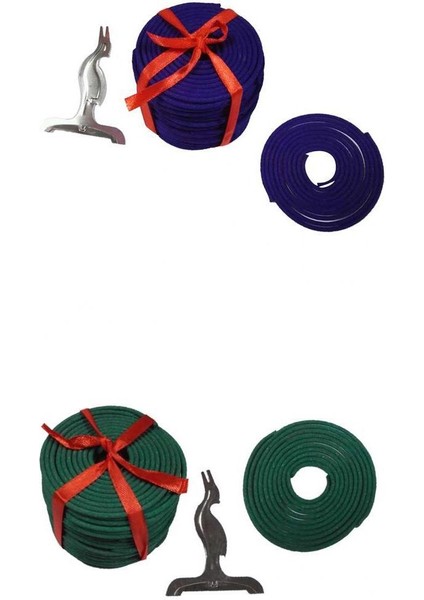 2 Adet Spiral Bobin Tütsü Konileri (180 Dakika) Koku Yeşil Çay(Yurt Dışından)