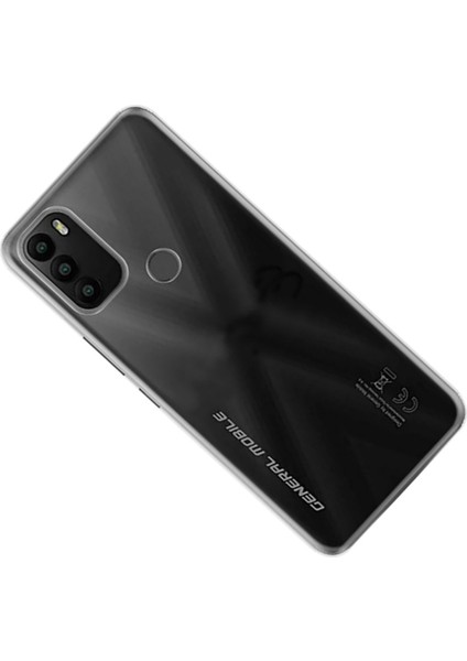 General Mobile Gm 21 Plus Kılıf Lüx Şeffaf Silikon