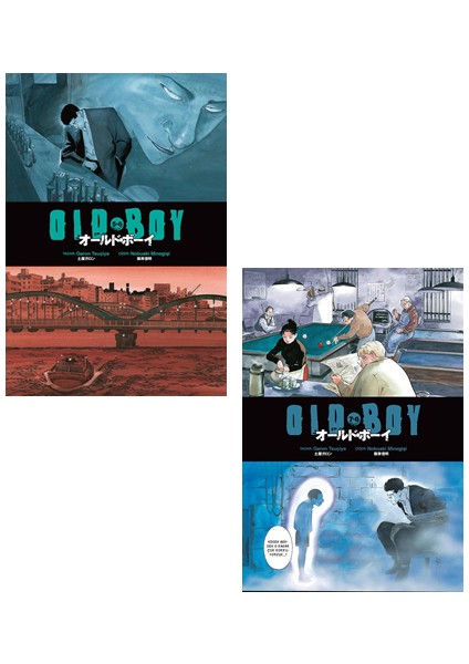 Old Boy 5-6-7-8. Ciltler Manga Seti - Garon Tsuçiya