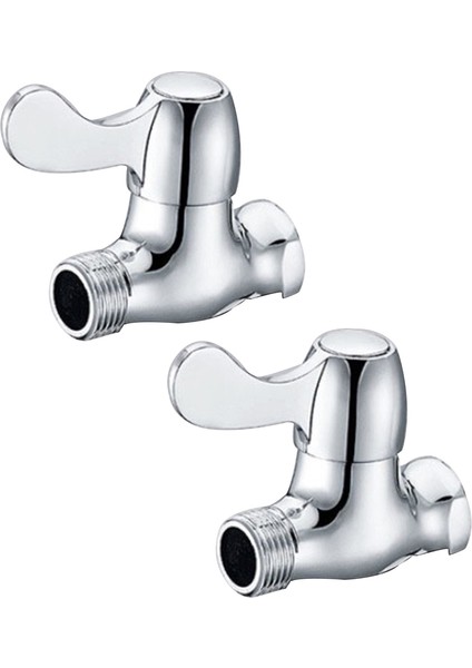 2pcs DN15 Bilyalı Valf Duş Başlığı Kapanma Valfi Duş Vanası