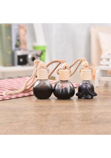 15PCS Kolye Asma Cam Parfüm Şişeleri Hava Fazı Araba Parfüm Şişesi modelleri
