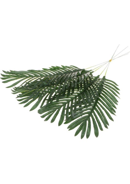 10PCS Yapay Yaprak Sahte Yeşillik Yaprakları Diy Dekor Monstera Palmiyesi Yaprak indirimleri