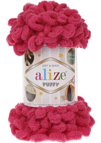 Puffy El Örgü İpi Fuşya 149
