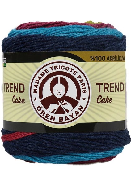 Trend Cake Batik El Örgü İpi 634