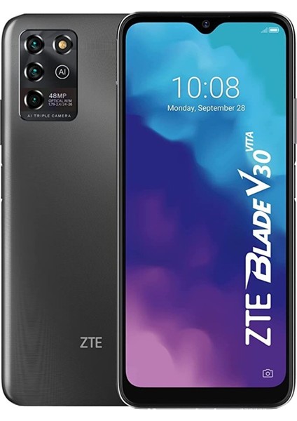 Blade V30 Vita 4 GB 128 GB Siyah Cep Telefonu Siyah