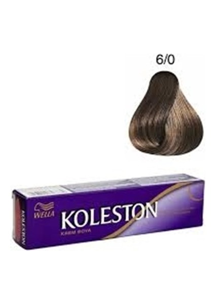 Wella Koleston Koleston Tüp Boya  6/0 Koyu Kumral