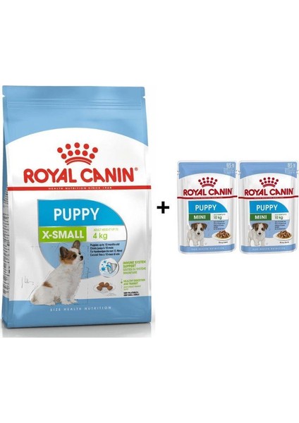 x Small Yavru Köpek Maması 1,5 kg + 2 Adet Yaş Mama Hediye