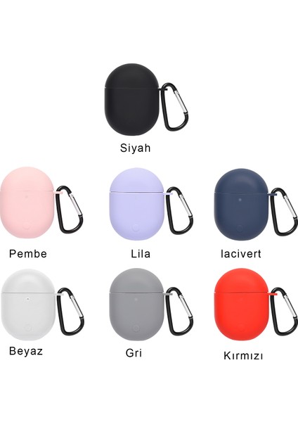 Xiaomi Redmi Airdots 3 Pro Silikon Kılıf Beyaz