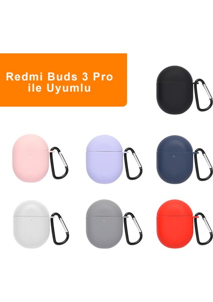 Xiaomi Redmi Airdots 3 Pro Silikon Kılıf Beyaz