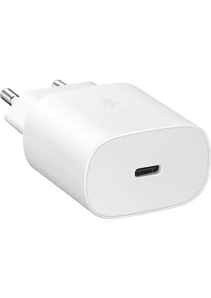 Galaxy Z Fold 2 5g Type-C Fast Şarj Adaptörü 25W Beyaz (Samsung Türkiye Garantili)