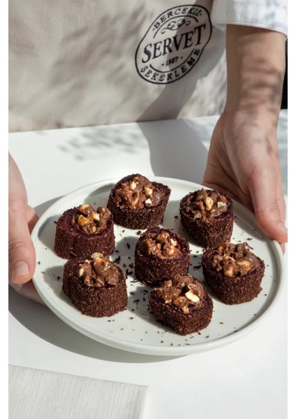 Çikolatalı Vişne Fındıklı Sarma Lokum 500 gr indirimleri