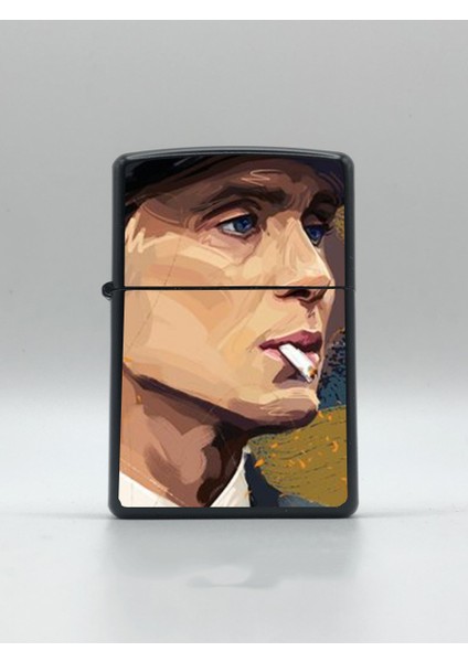 Peaky Bilnders Thomas Shelby - Uv Baskı Benzinli Çakmak (Kişiye Özel İsim Yazılabilir)