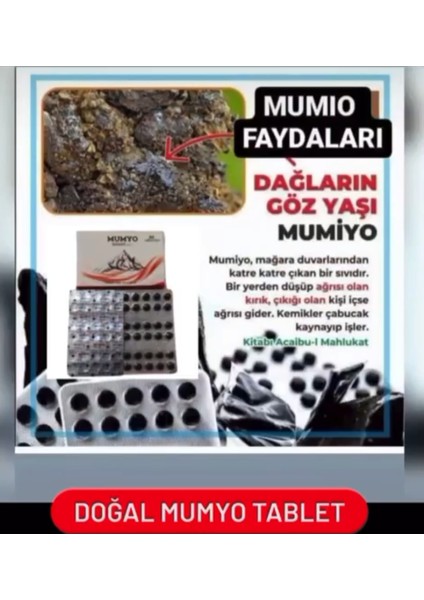 Doğal Bitkisel Multivitamin(Dağların Gözyaşı Vitamin ve Mineral Oluşumu)30 Tablet fırsatları