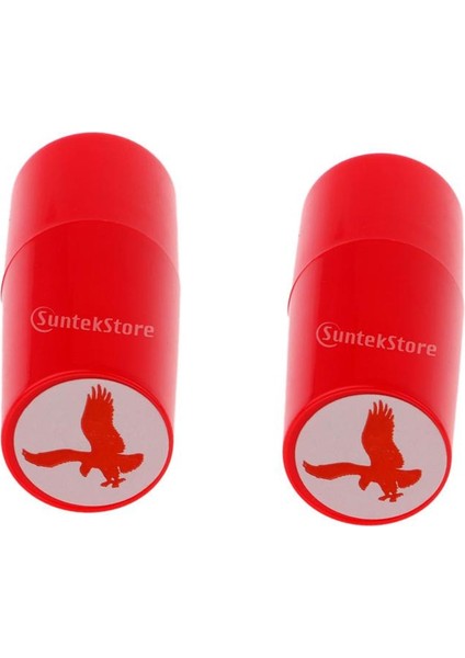 2pcs Golf Stamper Mühür Siyah Mavi Kırmızı Damga Kalıcı Mürekkep Hızlı Kurutma (Yurt Dışından)