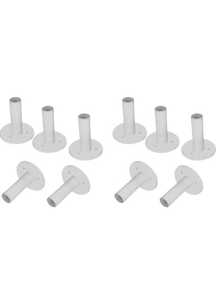 10 Adet Mat Range Uygulama Eğitimi Için Golf Tees Golf Tee Tutucu 57MM/2.2 Inç (Yurt Dışından)