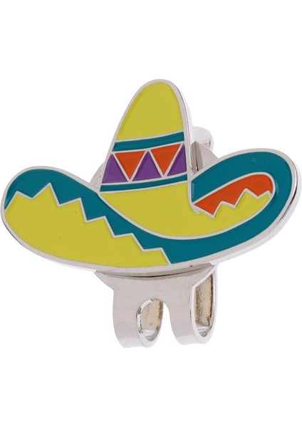 Dayanıklı Manyetik Şapka Klips Golf Top Işaretleri Klips Vizörü - Sarı (Yurt Dışından) indirimleri