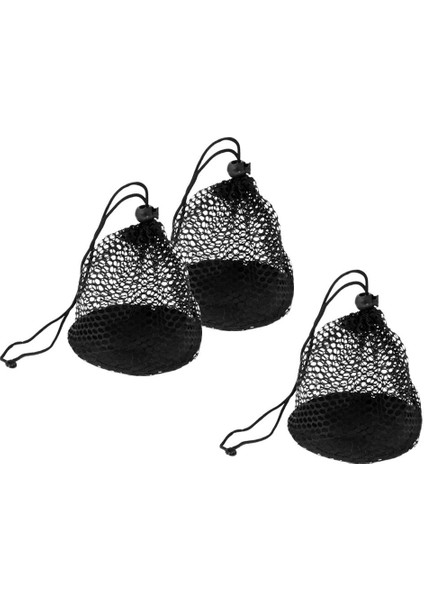 3 Parça Naylon Örgü Ekipman Çantası Golf Topları Tenis Topları Taşıma Çantası (Yurt Dışından)