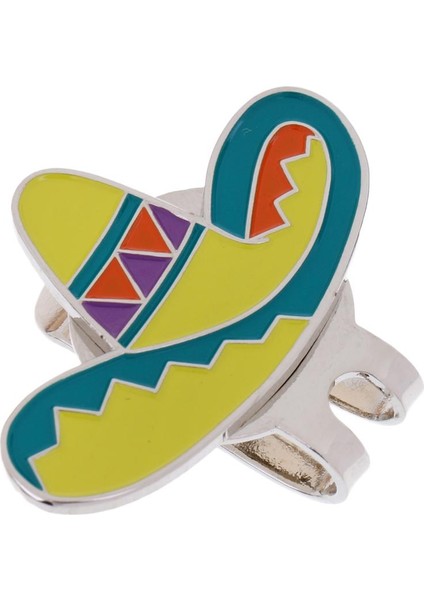 2 Adet Alaşım Golf Topu Işaretçisi Şapka Klipsi Dayanıklı Çok Renkli (Yurt Dışından) indirimleri