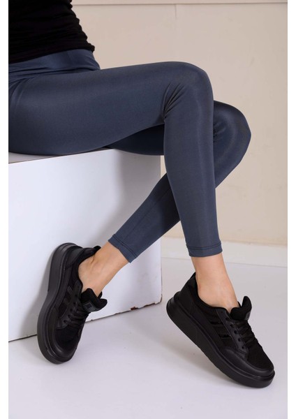 Siyah Kadın Sneaker 0151 fiyatları