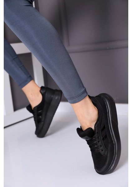 Siyah Kadın Sneaker 0151 modelleri
