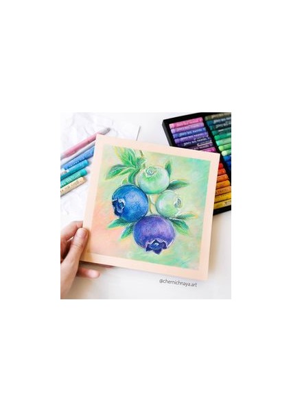 Kare 20×20 cm Pastel Albüm (Açık Renk Kağıt Karışımı) Pastel Mix Media Album
