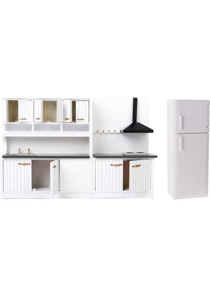 Prettyia 1/12 Ahşap Dolap (Yurt Dışından)