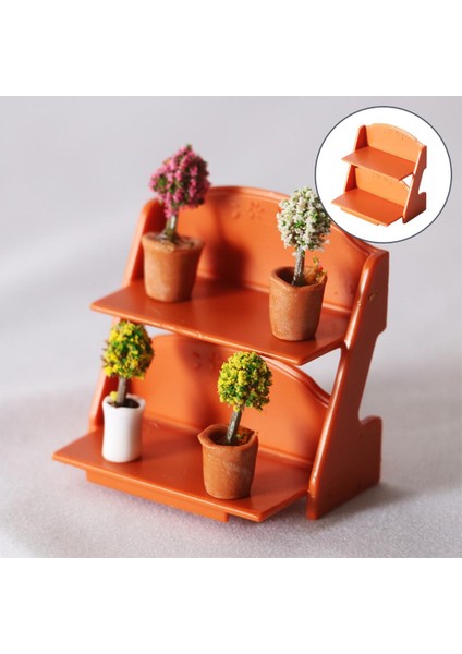 1:12 Dollhouse Ekran Rafları Dolap Raf Mobilya Set Seti (Yurt Dışından) fiyatları