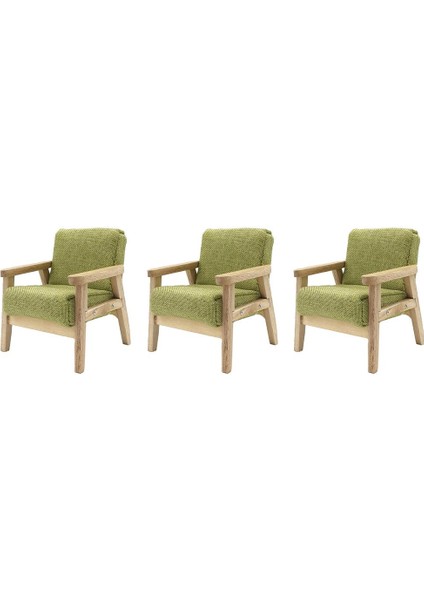 Bjd 6X6X7.5CM Yeşil Için 3 Adet El Işi (Yurt Dışından)