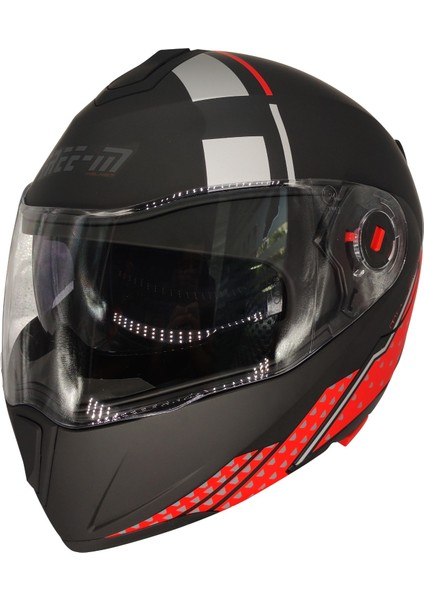 Free-M 961 Çeneden Açılır Kask Güneş Vizörlü (Magnus)