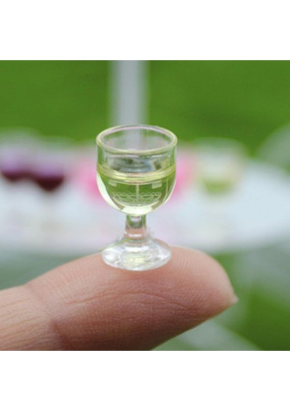 40X Dollhouse Minyatür İçecek Gözlükleri Goblets Bebek Bino Sofra Partisi(Yurt Dışından) fiyatları