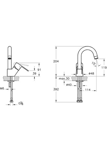 A42584 Artema Win S Döner Borulu Lavabo Bataryası fiyatları