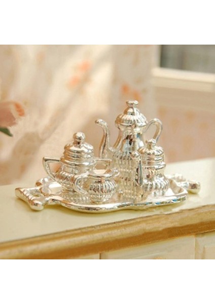 Çay Seti 1/12 Dollhouse Mutfak Sahnesi Aksesuar Dekorasyon Oyun Seti(Yurt Dışından) fiyatları
