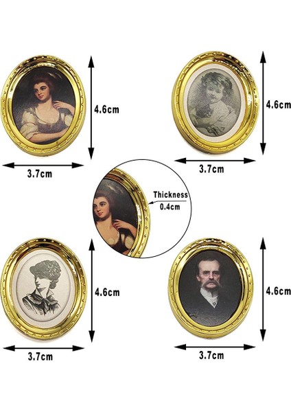 8 Adet 1/12 Bebekhouse Malzemeleri Için Resim (Yurt Dışından) fiyatları