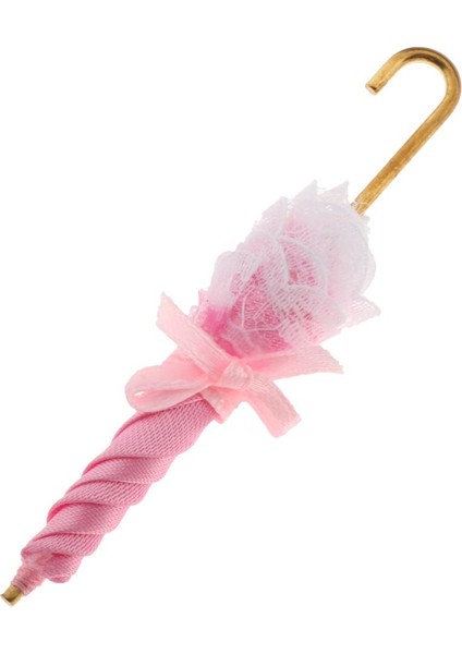 3pcs 1:12 Bebek Evi Mobilya Yatak Odası Accs Pembe Için Lady Parasol Şemsiyesi (Yurt Dışından) fiyatları