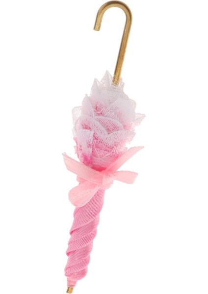 3pcs 1:12 Bebek Evi Mobilya Yatak Odası Accs Pembe Için Lady Parasol Şemsiyesi (Yurt Dışından) fırsatları