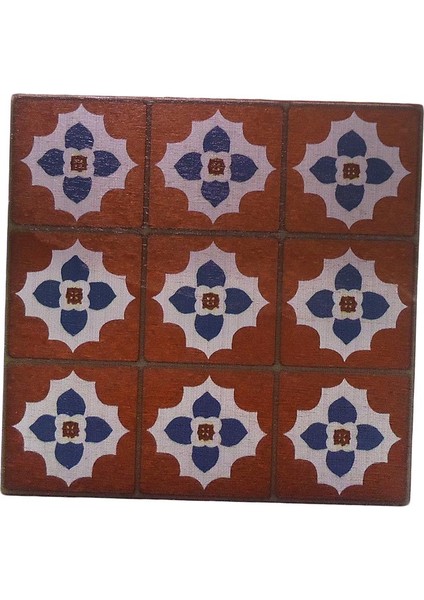 2 Parça 1:12 Mini İçecek Kırmızı Kat Karo Döşeme Sayfaları Bebek Evi Dekorasyonu (Yurt Dışından) fırsatları