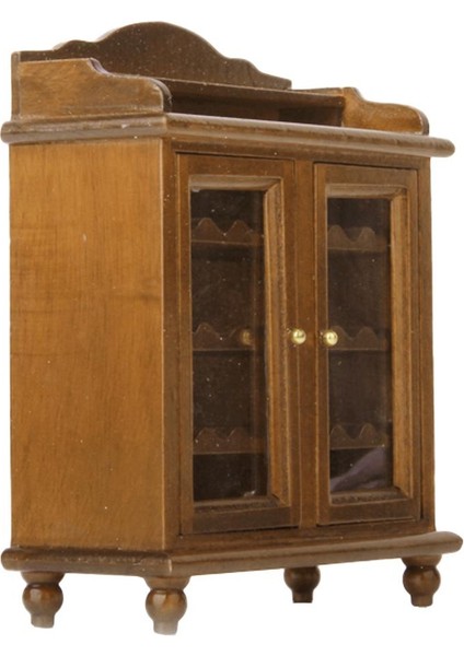 1:12 Dollhouse Mini Ahşap Mobilya Kitaplık/raf/dolap/dolap, 2 Adet (Yurt Dışından) indirimleri