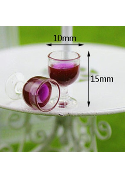 20PCS Minyatür İçecek Bardakları 1/12 Bebek Ev Mobilyaları Için Goblet Mutfak(Yurt Dışından) fiyatları