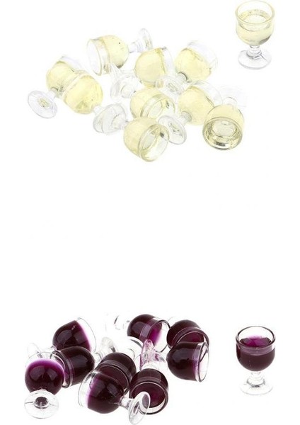 1:12 Minyatür Dollhouse Yemek Odası Tedarik Için 20 İçecek Barosu Paketi (Yurt Dışından)