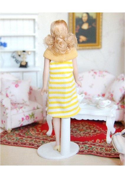 2pcs Dollhouse Minyatür Porselen Bebekler Uyuyan Bebek ve Lady'de Elbise (Yurt Dışından) indirimleri