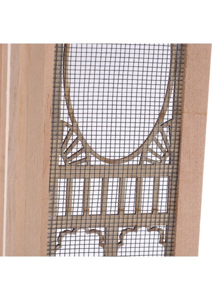Prettyia 1/12 Ahşap Içi Boş Ekran Kapı Dollhouse Minyatür Dıy Aksesuar 2pcs (Yurt Dışından) fiyatları