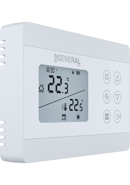 HT300S RF Kablosuz Haftalık Programlı Oda Termostatı