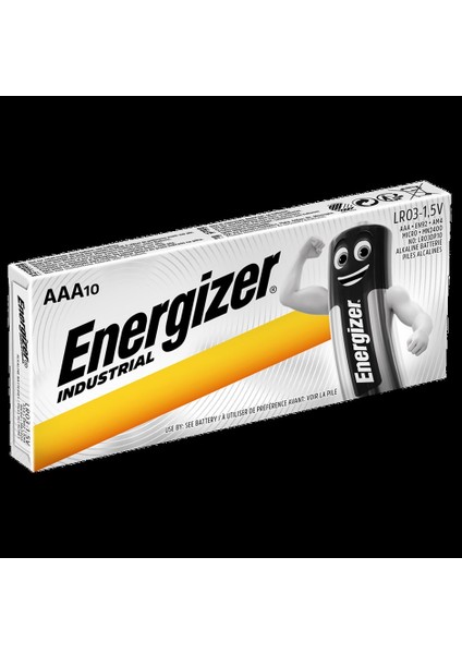 Aaa Pil Alkalin Endüstriyel Piller 1.5 V LR03 10'lu Ambalaj