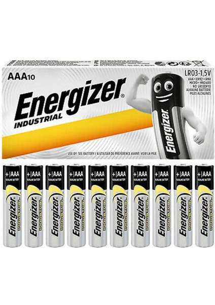 Aaa Pil Alkalin Endüstriyel Piller 1.5 V LR03 10'lu Ambalaj
