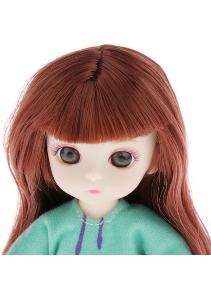 2 Paket Çocuklar Sevimli 16CM Bjd Kız Hareketli 13 Top Eklemli Bebek Elbise Hediyeleri (Yurt Dışından) modelleri