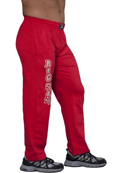 Rahat Kesim Kırmızı Body Pantolon Big Sam 829