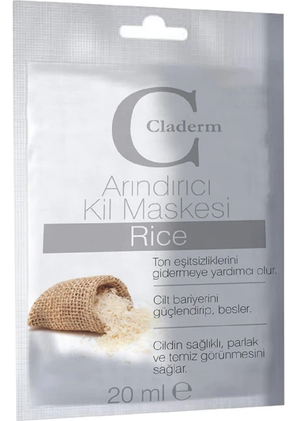 Kil Maskesi 20 ml Sachet – Rice